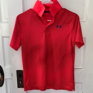 Golf Polo by Under Amour size YLG  in excellent condition